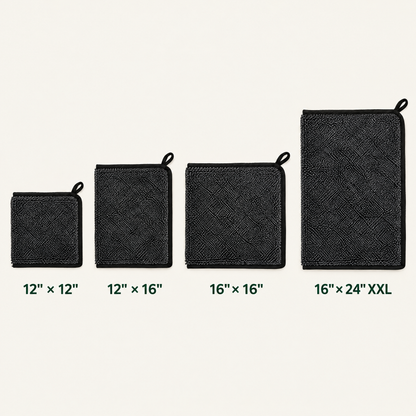 The 4 PandaClean sizes